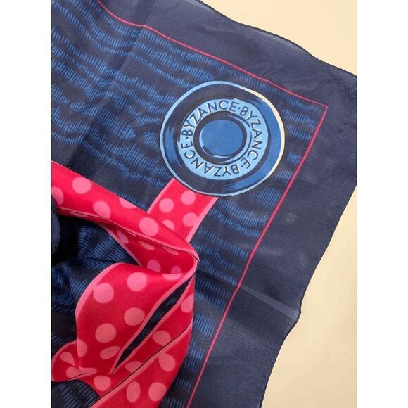 Rochas Byzance Paris Silk Square Scarf - Picture 4 of 5